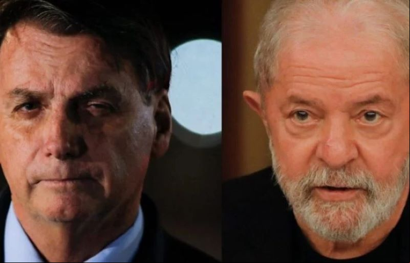 Num 2º turno, Bolsonaro teria 46,0% contra 40,4% de Lula; ex-presidente hoje não pode se candidatar por decisão da Justiça Eleitoral.